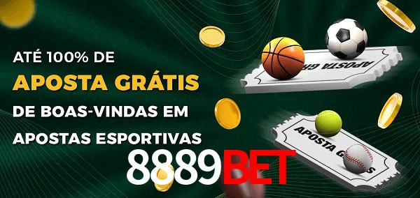 8889bet Ate 100% de Aposta Gratis